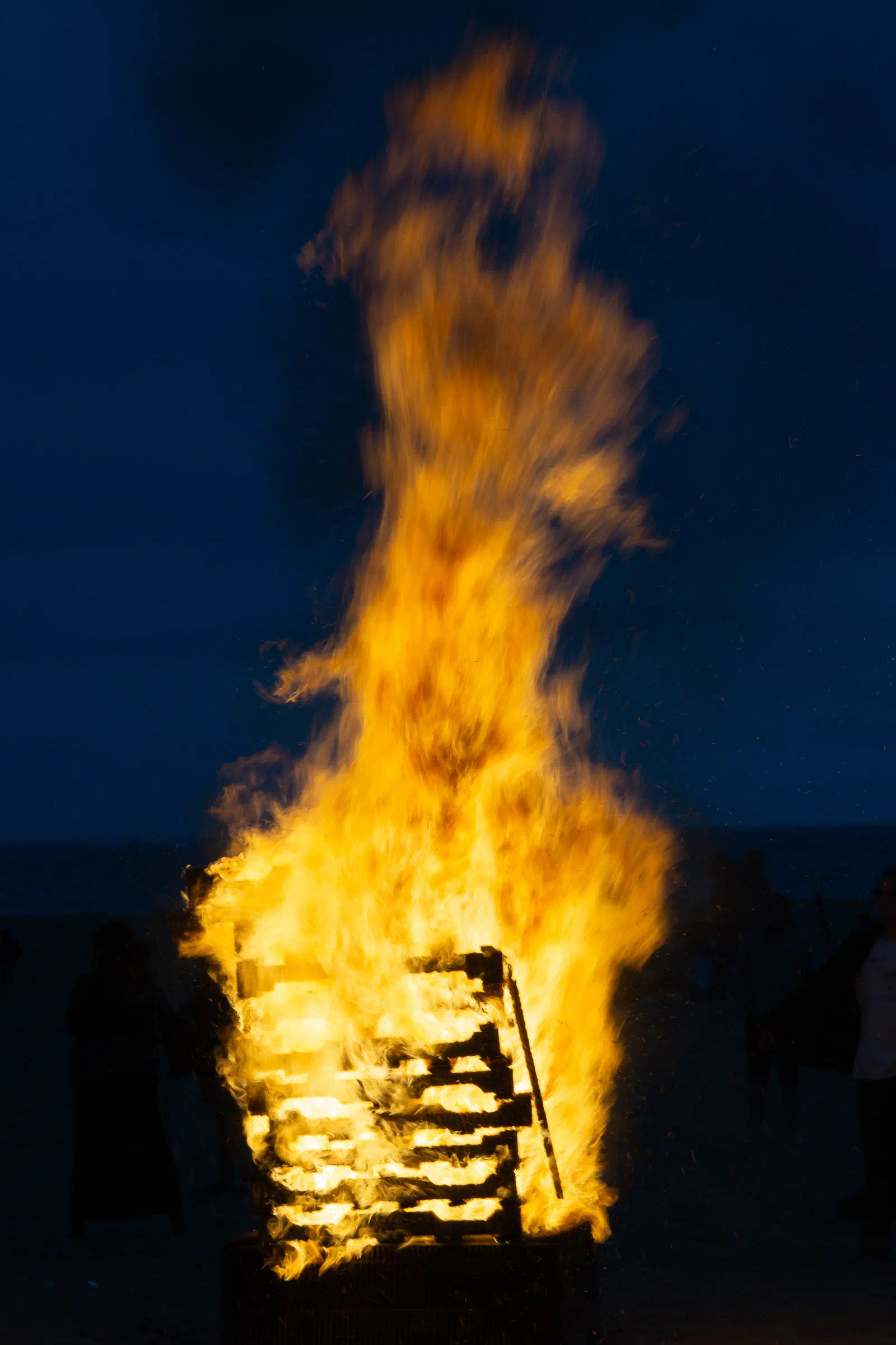 Pallet fire